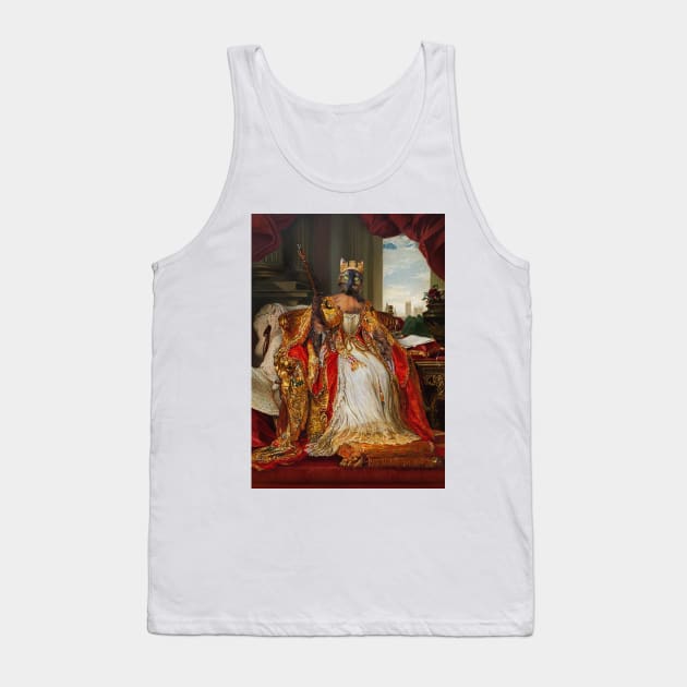 Queen of Cats: Fox Tolson Tank Top by RJ Tolson's Merch Store